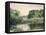 View of a Lake with Trees, 1857-John William Inchbold-Framed Premier Image Canvas