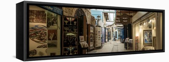 View of a market, Safed (Zfat), Galilee, Israel-null-Framed Premier Image Canvas