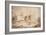 View of a Military Fortress-Camille Pissarro-Framed Giclee Print