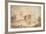 View of a Military Fortress-Camille Pissarro-Framed Giclee Print