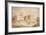 View of a Military Fortress-Camille Pissarro-Framed Giclee Print