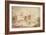 View of a Military Fortress-Camille Pissarro-Framed Giclee Print