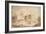 View of a Military Fortress-Camille Pissarro-Framed Giclee Print