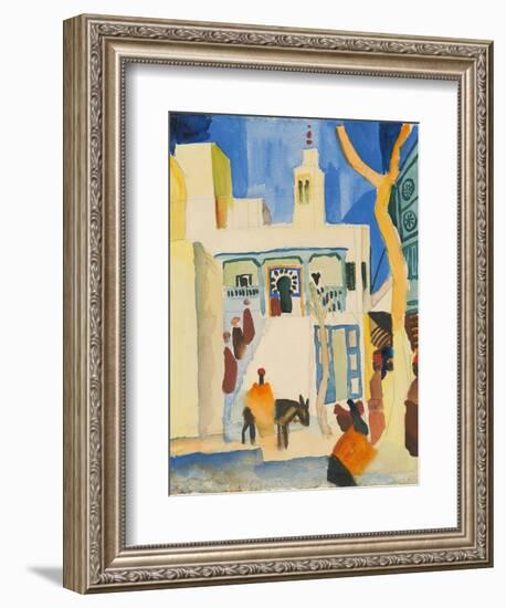 View of a Mosque-August Macke-Framed Giclee Print