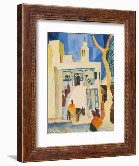 View of a Mosque-August Macke-Framed Giclee Print