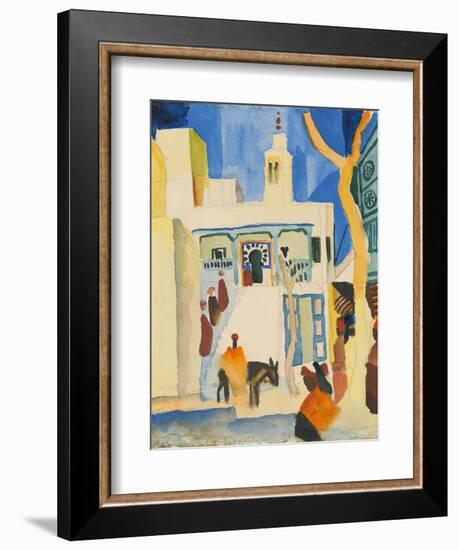 View of a Mosque-August Macke-Framed Giclee Print