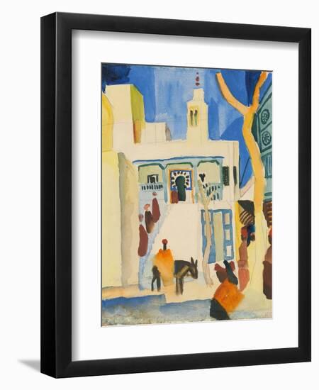 View of a Mosque-August Macke-Framed Giclee Print