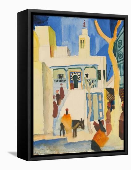 View of a Mosque-August Macke-Framed Premier Image Canvas