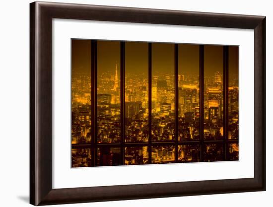 View of a Night City-conrado-Framed Photographic Print