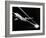 View of a Passenger Jet Flying-null-Framed Photographic Print