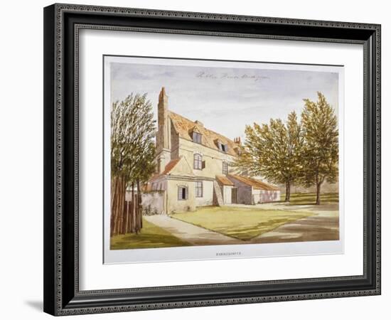 View of a Public House, Brook Green, Hammersmith, London, C1820-John Claude Nattes-Framed Giclee Print