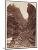 View of a Railroad in the Rockies, C.1865 (Albumen Print from Wet Collodion Negative)-William Henry Jackson-Mounted Giclee Print