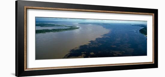 View of a River, Manaus, Amazon River, Amazonas, Brazil-null-Framed Photographic Print