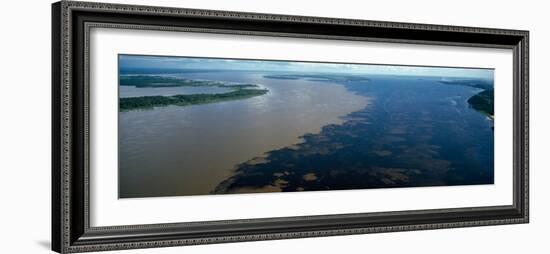 View of a River, Manaus, Amazon River, Amazonas, Brazil-null-Framed Photographic Print