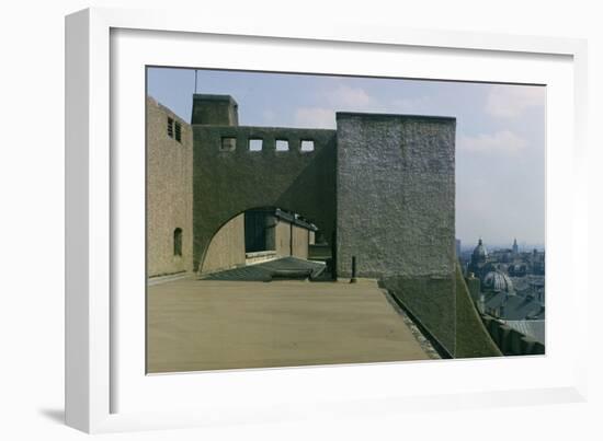 View of a Roof Arch from the West, Built 1897-99-Charles Rennie Mackintosh-Framed Giclee Print
