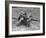 View of a Soldier Using a Springfield Rifle-William Vandivert-Framed Photographic Print