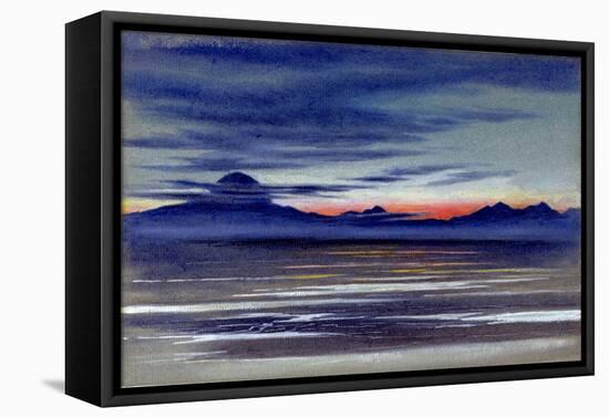 View of a Stretch of Sea, 1901-04-Edward Adrian Wilson-Framed Premier Image Canvas