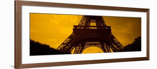 View of a Tower, Eiffel Tower, Champ De Mars, Paris, Ile-De-France, France-null-Framed Photographic Print