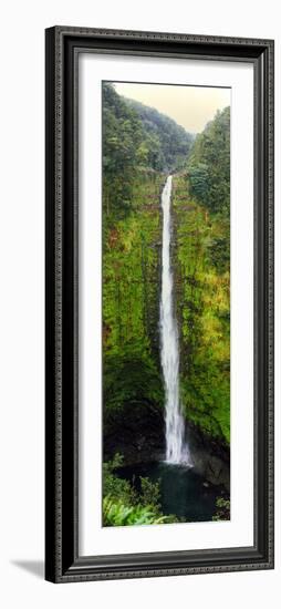 View of a Waterfall, Akaka Falls, Akaka Falls State Park, Hawaii County, Hawaii, USA-null-Framed Photographic Print