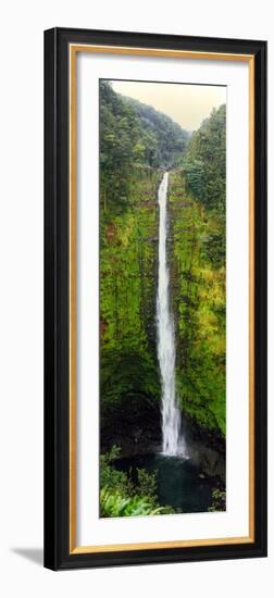 View of a Waterfall, Akaka Falls, Akaka Falls State Park, Hawaii County, Hawaii, USA-null-Framed Photographic Print