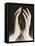 View of a Woman's Hands Held Together-Cristina-Framed Premier Image Canvas