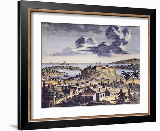 View of Acapulco, 1683-Petr E Zabolotskij-Framed Giclee Print