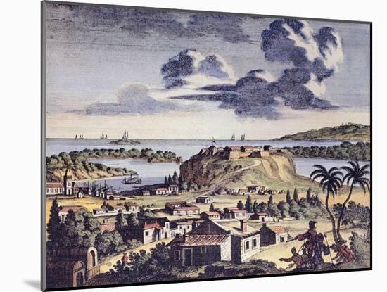 View of Acapulco, 1683-Petr E Zabolotskij-Mounted Giclee Print