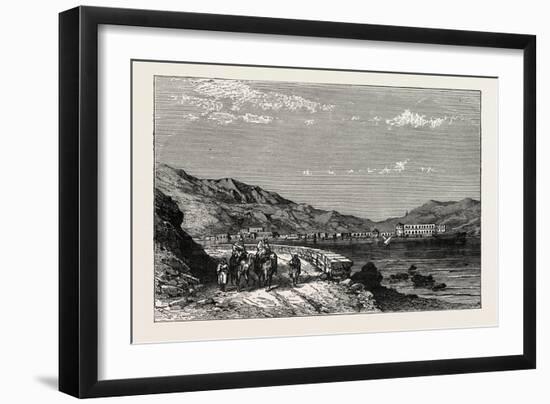 View of Aden. Port City in Yemen-null-Framed Giclee Print