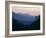 View of Afterglow from Foothills Park, West of Appalachian Mountains, Tennessee, USA-Julian Pottage-Framed Photographic Print