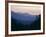 View of Afterglow from Foothills Park, West of Appalachian Mountains, Tennessee, USA-Julian Pottage-Framed Photographic Print