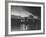 View of Airport and Runway at Dusk-Nat Farbman-Framed Premium Photographic Print