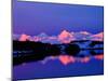 View of Alaskan Range and Mt. Denali from Reflection Pond, Denali National Park, Alaska, USA-Charles Sleicher-Mounted Photographic Print