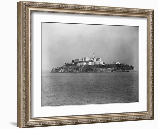 View of Alcatraz from Afar-null-Framed Photographic Print