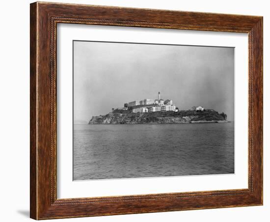 View of Alcatraz from Afar-null-Framed Photographic Print