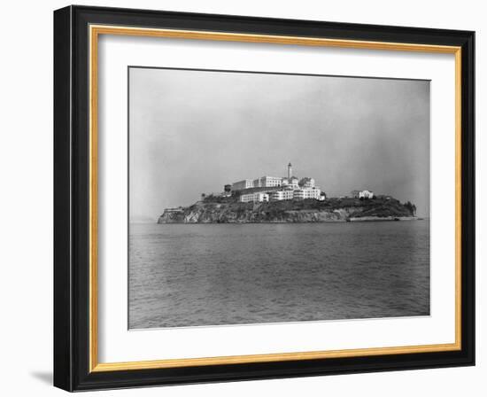 View of Alcatraz from Afar-null-Framed Photographic Print