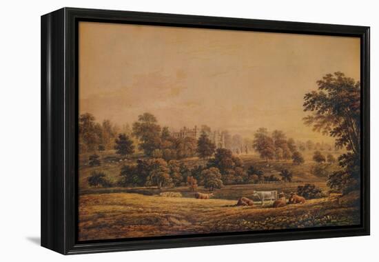'View of Aldenham Abbey: Hertfordshire', 18th-19th century, (1935)-John Glover-Framed Premier Image Canvas