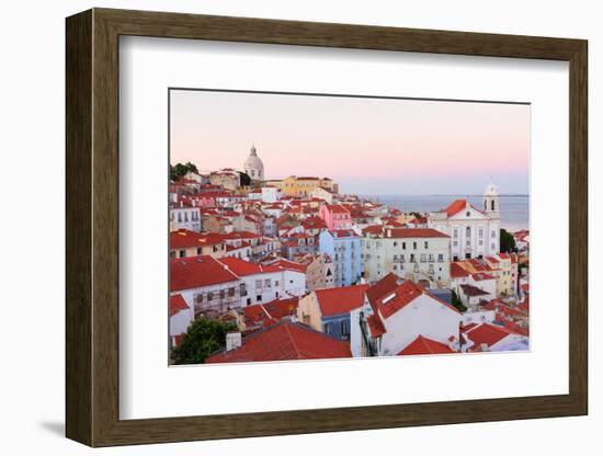 View of Alfama, Lisbon, Portugal-neirfy-Framed Photographic Print