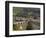 View of Alte Brucke or Old Bridge, Neckar River Heidelberg Castle and Old Town, Heidelberg, Germany-Michael DeFreitas-Framed Photographic Print