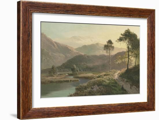 View of Ambleside, Westmoreland-Sidney Richard Percy-Framed Giclee Print