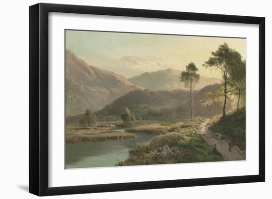 View of Ambleside, Westmoreland-Sidney Richard Percy-Framed Giclee Print