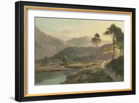 View of Ambleside, Westmoreland-Sidney Richard Percy-Framed Giclee Print