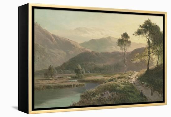 View of Ambleside, Westmoreland-Sidney Richard Percy-Framed Premier Image Canvas