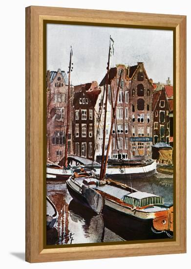 View of Amsterdam, 1907 (1911-191)-null-Framed Premier Image Canvas