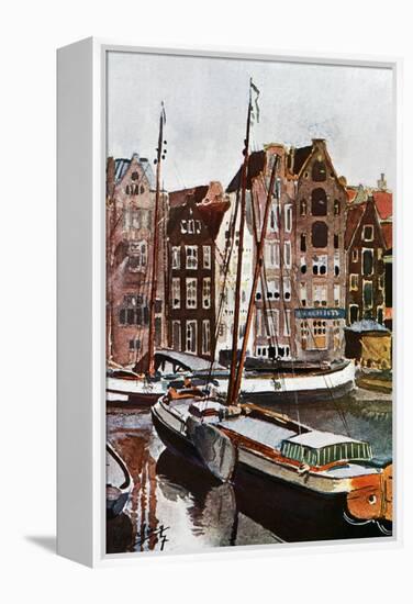 View of Amsterdam, 1907 (1911-191)-null-Framed Premier Image Canvas