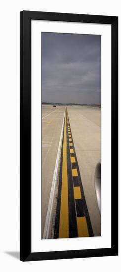 View of an Airport Runway, O'Hare Airport, Chicago, Cook County, Illinois, USA-null-Framed Photographic Print