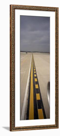 View of an Airport Runway, O'Hare Airport, Chicago, Cook County, Illinois, USA-null-Framed Photographic Print