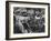 View of an Assembly Lin at the Volkswagen Plant in Sao Paulo-Paul Schutzer-Framed Photographic Print