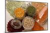 View of An Assortment of Beans And Pulses-Erika Craddock-Mounted Photographic Print