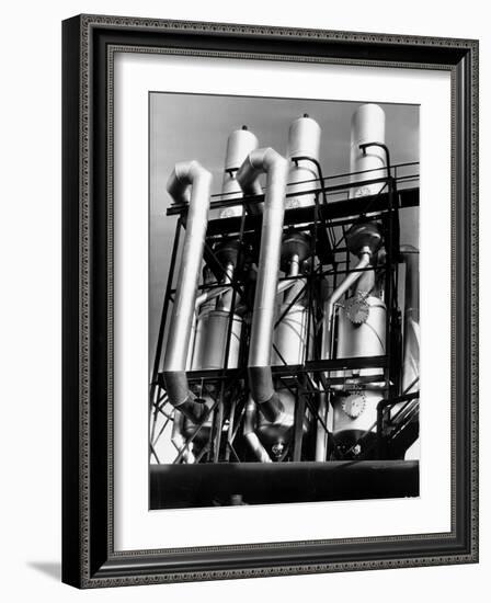 View of an Installation at a Texaco Oil Refinery-Margaret Bourke-White-Framed Photographic Print