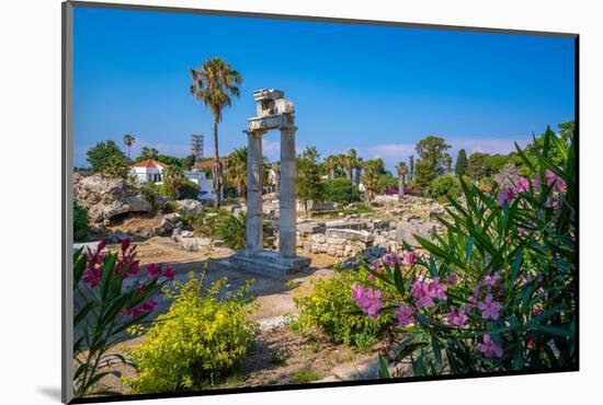 View of Ancient Agora, Kos Town, Kos, Dodecanese, Greek Islands, Greece, Europe-Frank Fell-Mounted Photographic Print